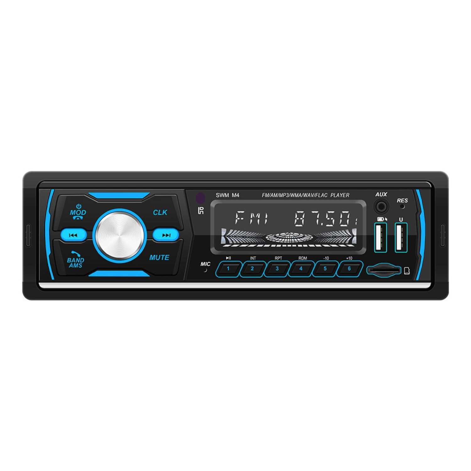 Denago - 1Din Autoradio, Carplay & Android Auto