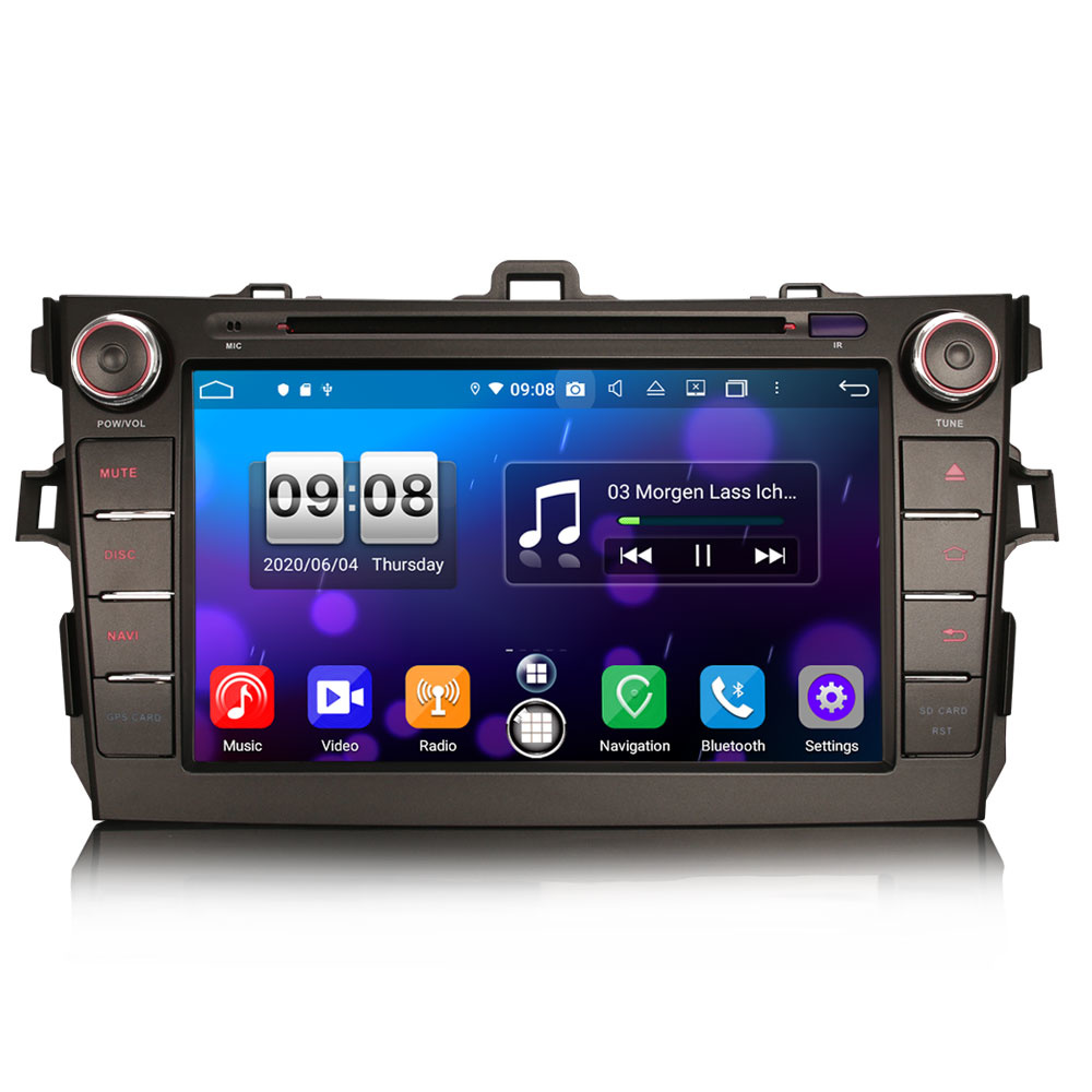 Toyota Corolla CarPlay Android 10 DSP Android Auto