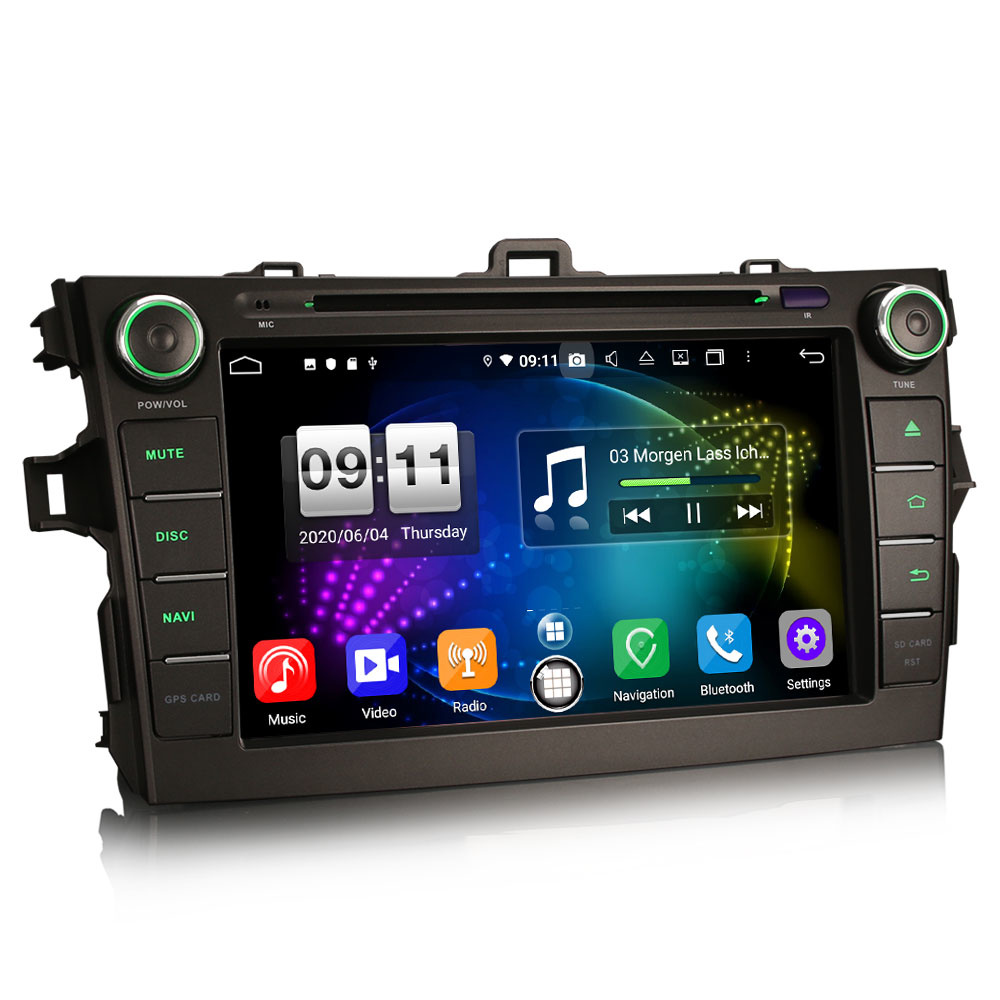 Toyota Corolla CarPlay Android 10 DSP Android Auto