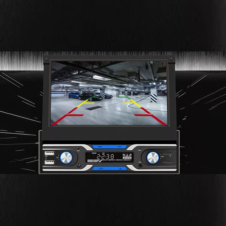 Autoradio GPS tactile Bluetooth Android & Apple Carplay 1DIN +