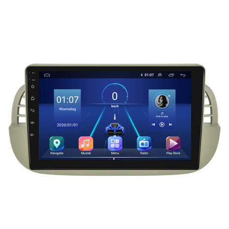 Hikity Android Autoradio pour Fiat Tipo Egea 2015 2016 2017 7