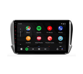 CarPlay Peugeot 2008 2013-2020 Peugeot 208 2012-2020 Android 10 système de  navigation