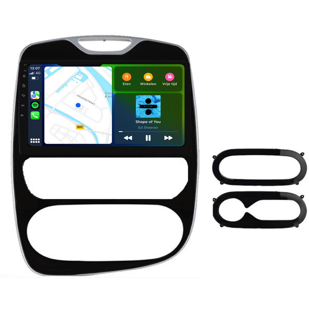 Ips 7862 Android 11 Dsp Carplay Autoradio 2din pour Renault Clio 4 Zoe 2013  2014 2015 Lecteur Vidéo Multimédia Auto Stéréo GPS 4g