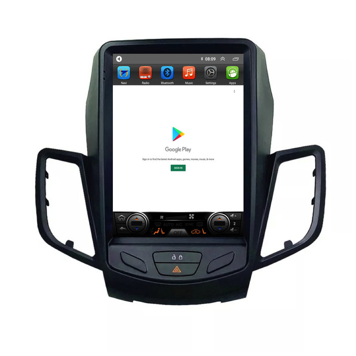 9 Zoll Android 13 Autoradio Für Ford Fiesta 2009-2017 - Mit CarPlay, Android Auto & Rückfahrkamera