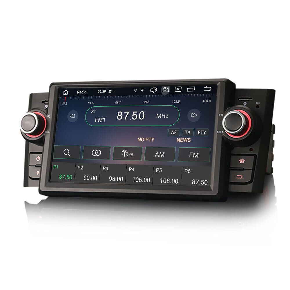 Autoradio Fiat Grande Punto 2006 2007 2008 2009 GPS Android Bluetooth Poste  Radio Ecran Tactile 2Din 