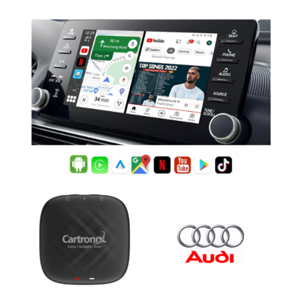 CarPlay YouTube box CTX777 Draadloos voor AUDI Android 11