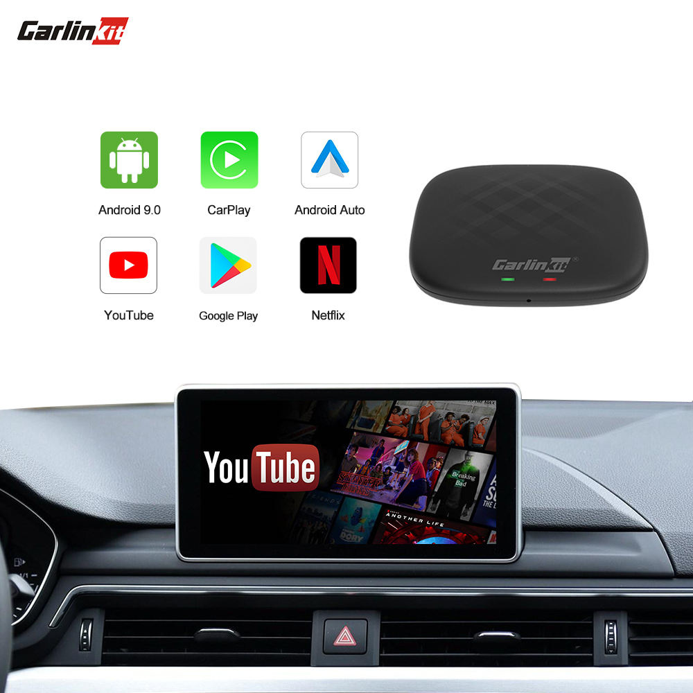 Carlinkit T- Box Plus CarPlay | 4 GB Android Auto Netflix & Youtube - Caraudiogigant.nl