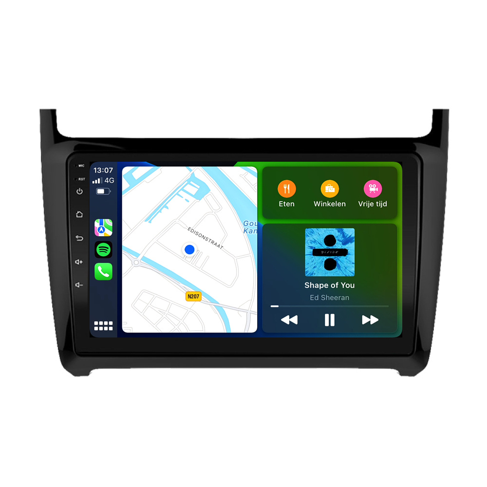 Volkswagen Polo CarPlay 2009 t/m 2017 Android Auto Caraudiogigant.nl
