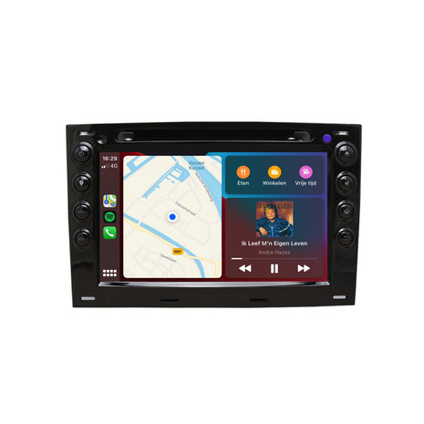 Android 11 pour Renault Megane 2 2002 - 2009 Autoradio Stéréo