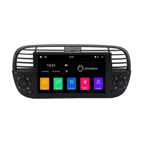 AUTORADIO STEREO FIAT 500 CINQUECENTO III SERIE 2007 2014