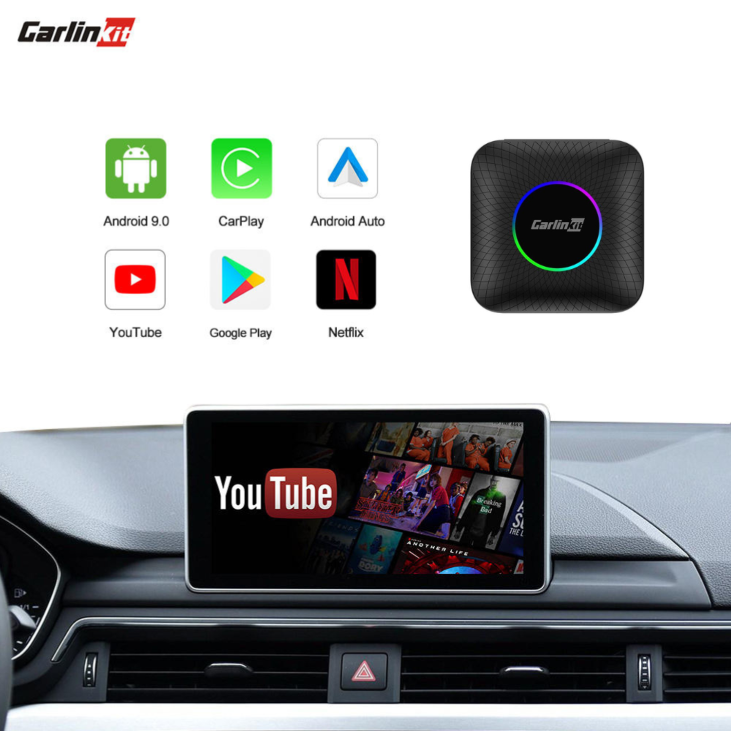 Carlinkit T-Box Ambient CarPlay | 4GB + 64GB | Netflix Carlinkit T-Box Ambient CarPlay | 4GB + 64GB | Netflix