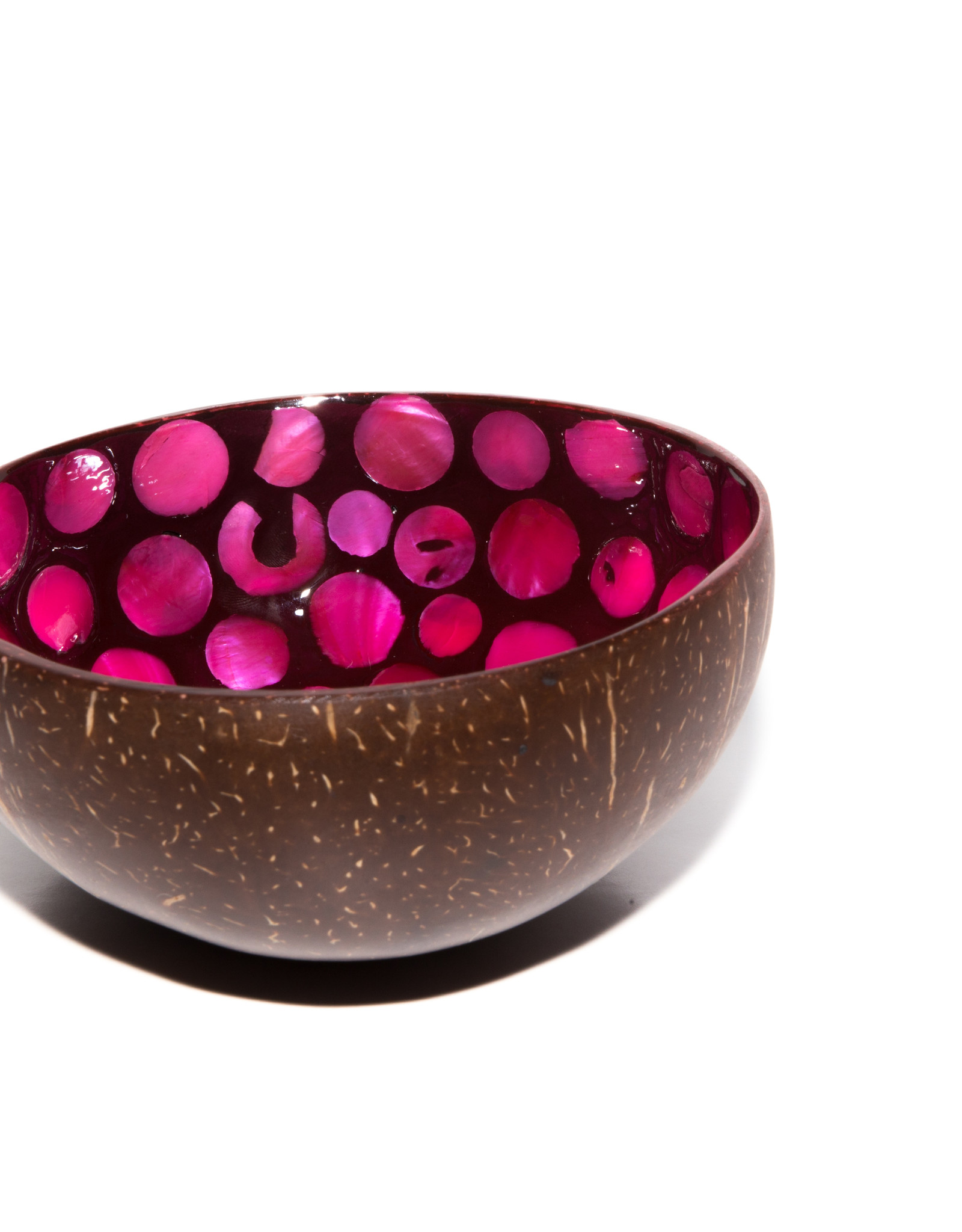 P'TIT POT MOTHER OF PEARL COCONUT BOWL - ROZE MET PARELMOER