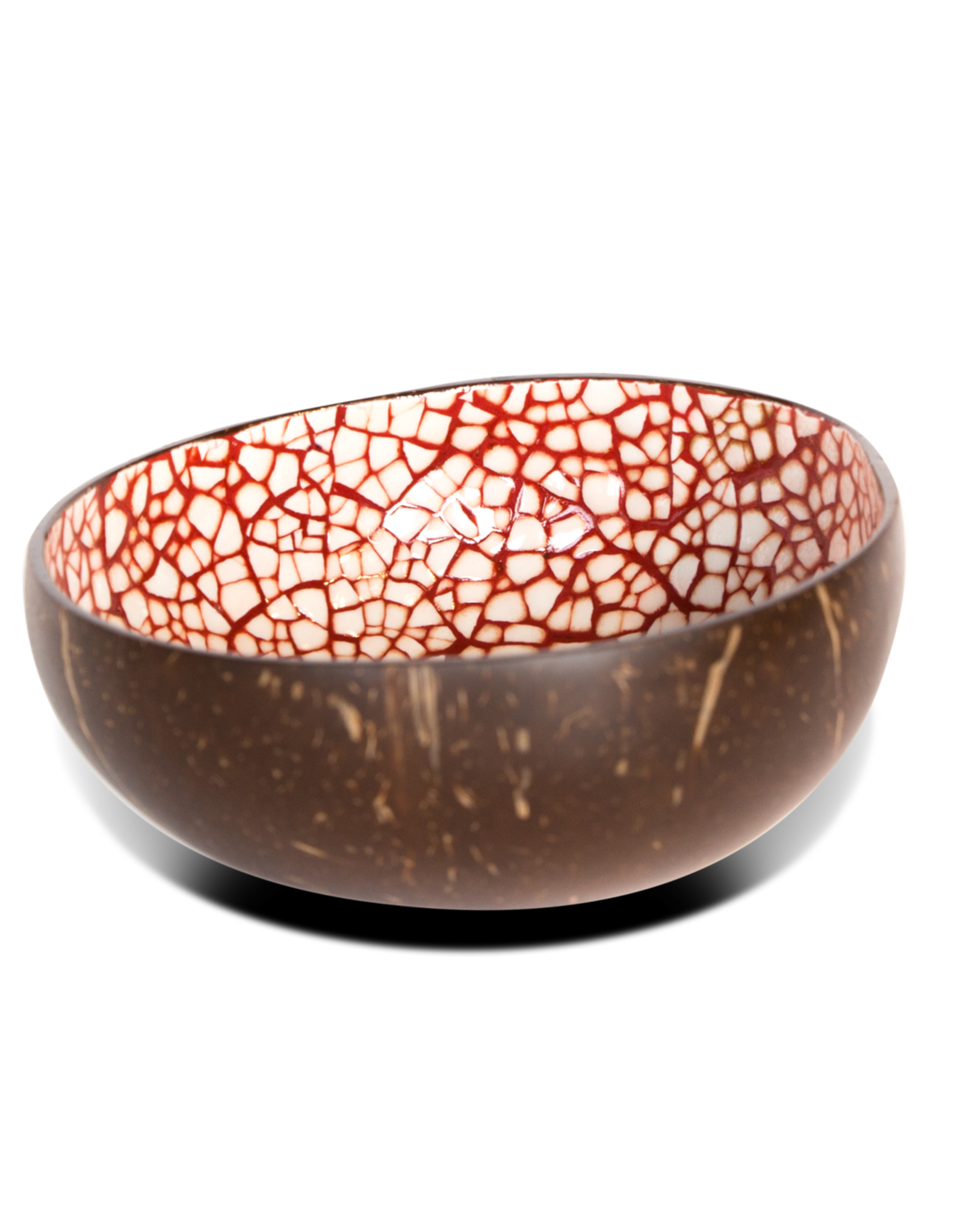 P'TIT POT EGGSHELL COCONUT BOWL - BORDEAUX-ROOD MET EISCHAAL