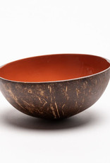 P'TIT POT LACQUER COCONUT BOWL - TERRACOTTA LAK