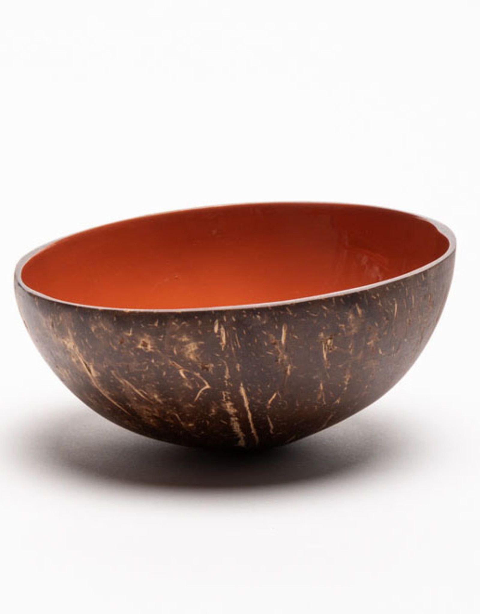 P'TIT POT LACQUER COCONUT BOWL - TERRACOTTA LAK