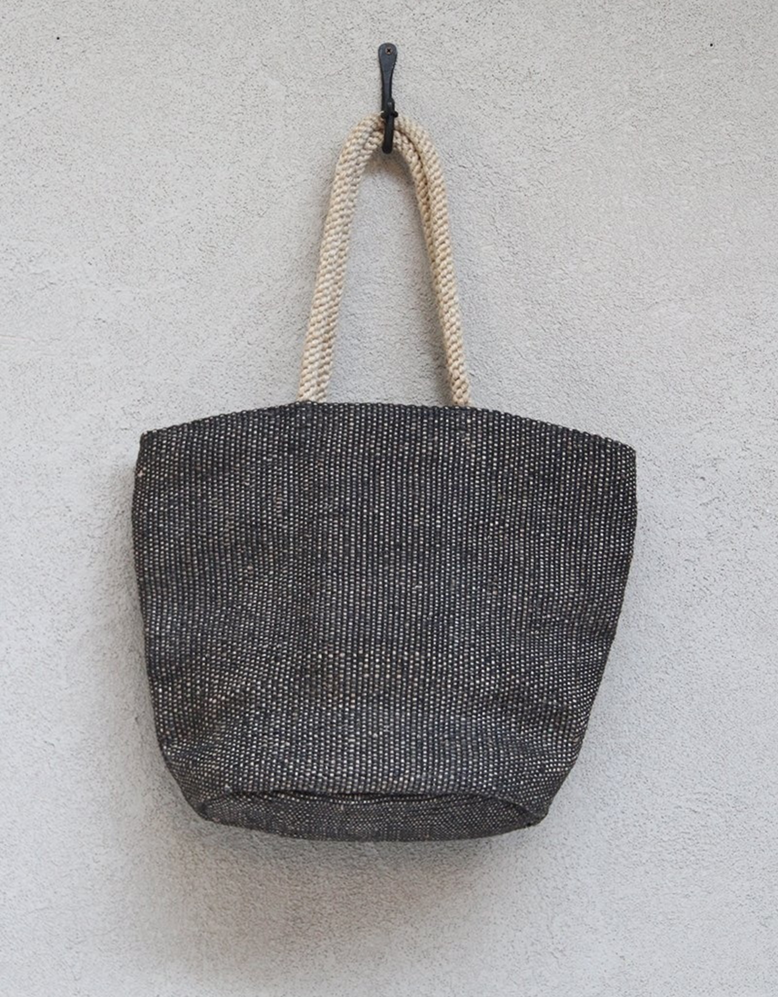 THE DHARMA DOOR UTTAM TOTE - CHARCOAL