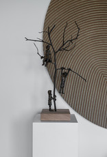 FREDDY DE WAELE TREE OF JOY - BRONZEN BEELD