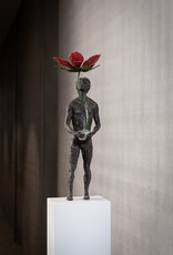 RAFFAELLA BENETTI THE FLOWER - BRONZEN BEELD