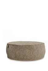 ROOLF LIVING SILKY ROUND POUF - GOLD