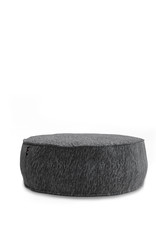 ROOLF LIVING SILKY ROUND POUF - GREY