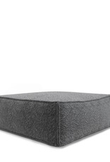 ROOLF LIVING SILKY SQUARE POUF - GREY