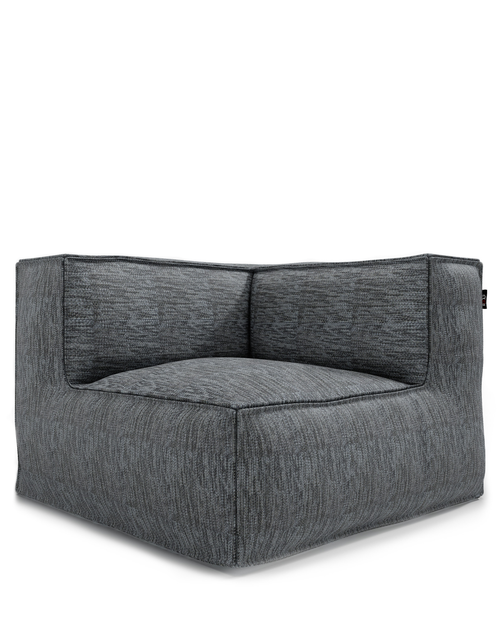 ROOLF LIVING SILKY CLUB CORNER - ANTRACIET