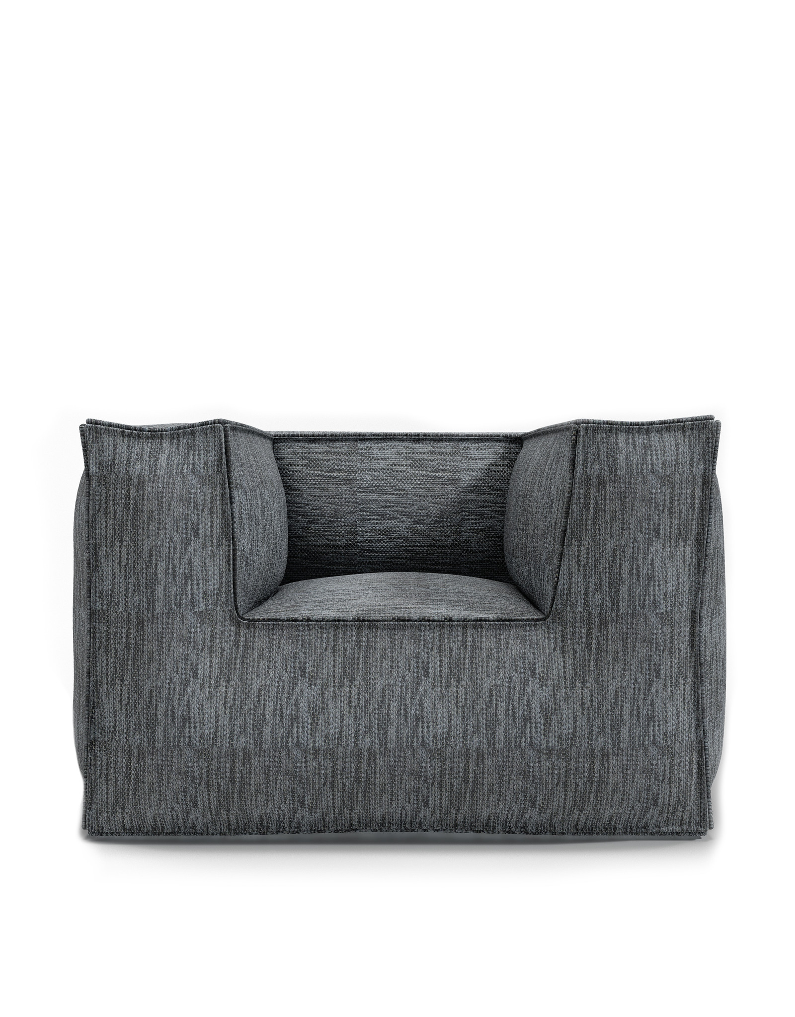 ROOLF LIVING SILKY CLUB SEAT + CUSHION - ANTRACIET