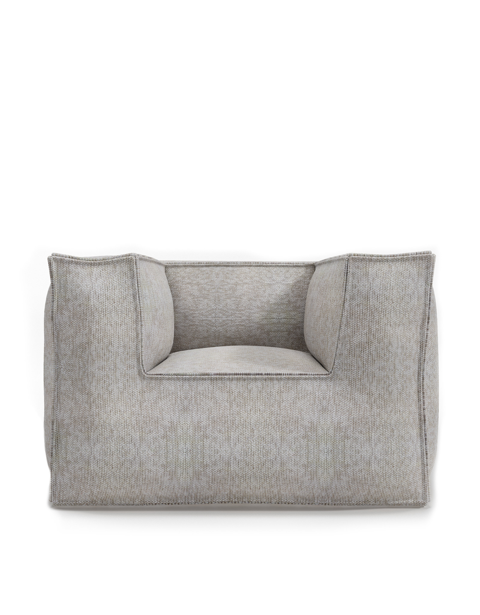 ROOLF LIVING SILKY CLUB SEAT + CUSHION - BEIGE