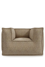 ROOLF LIVING SILKY CLUB SEAT + CUSHION - GOLD