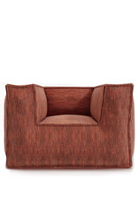 ROOLF LIVING SILKY CLUB SEAT + CUSHION - TERRACOTTA