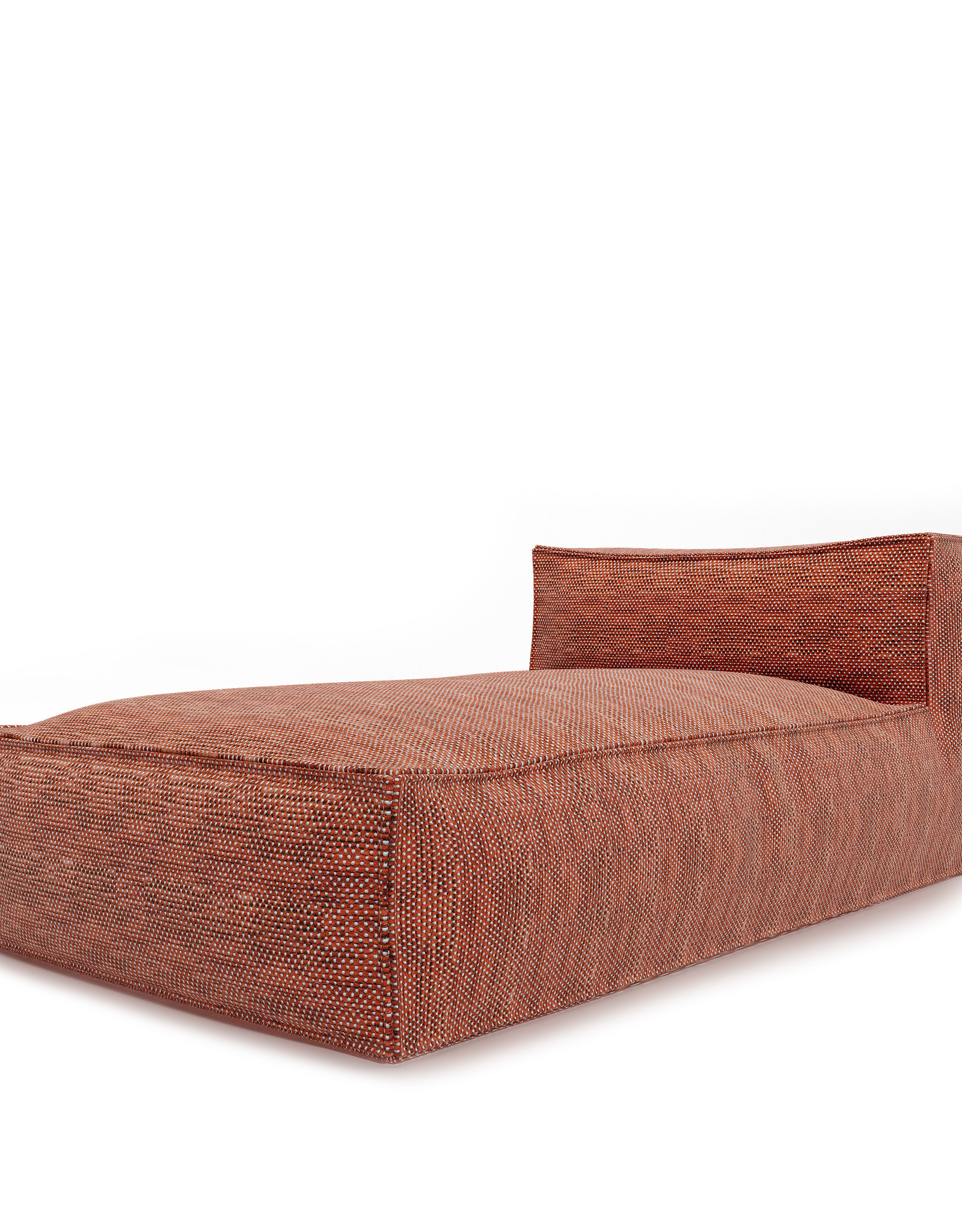 ROOLF LIVING SILKY LONG CHAIR - TERRACOTTA