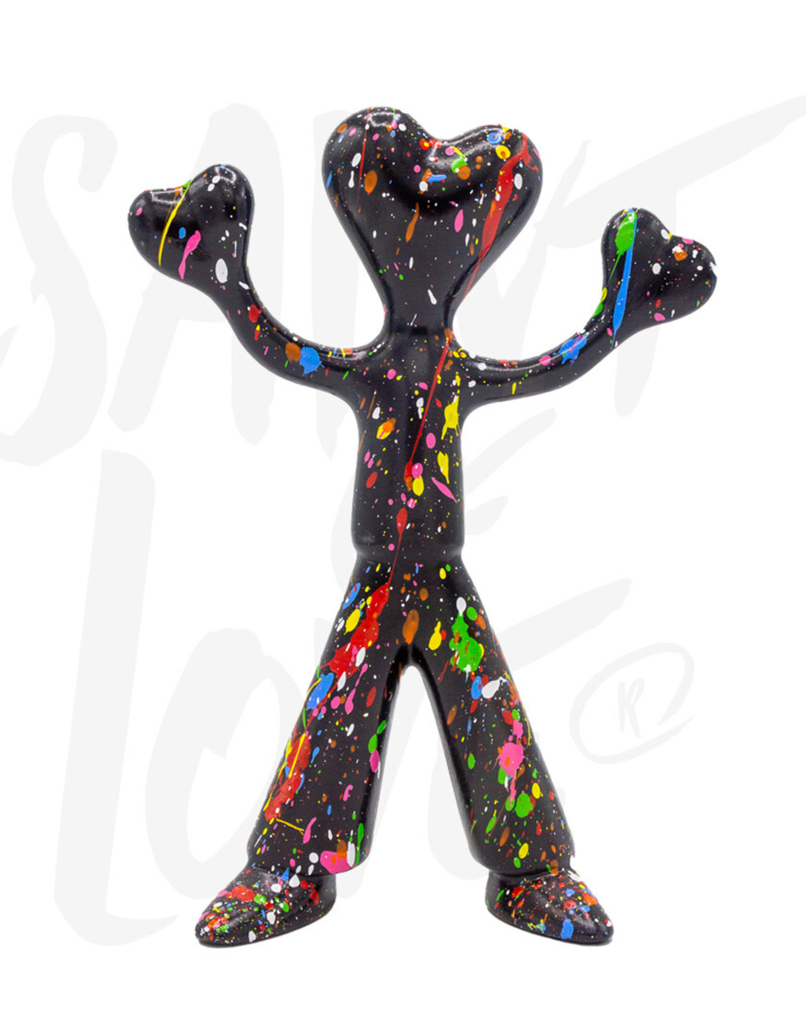 SAINT OF LOVE SAINT OF LOVE BLACK/MULTICOLOR 25CM