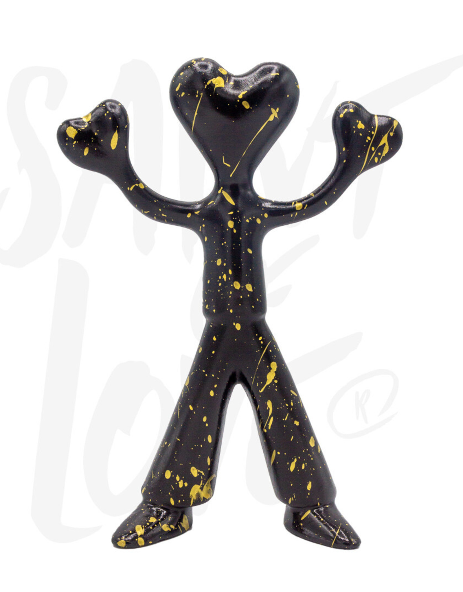 SAINT OF LOVE SAINT OF LOVE BLACK/GOLD 25CM