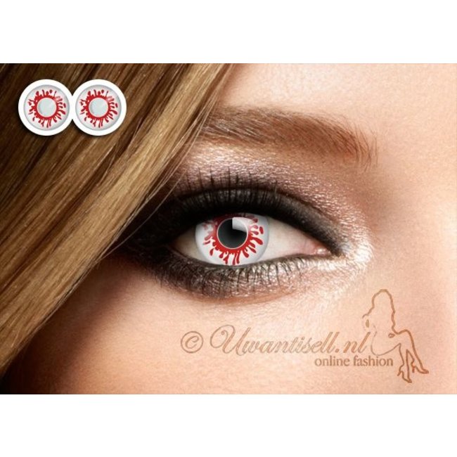 Crazy-Lenses: Halloween-Blutspritzer-Linsen