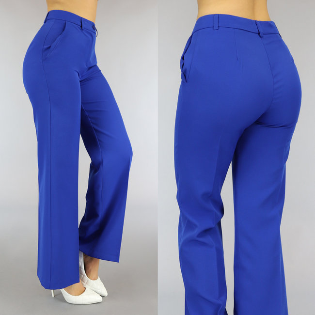 Basic Blue Straight Leg Hose