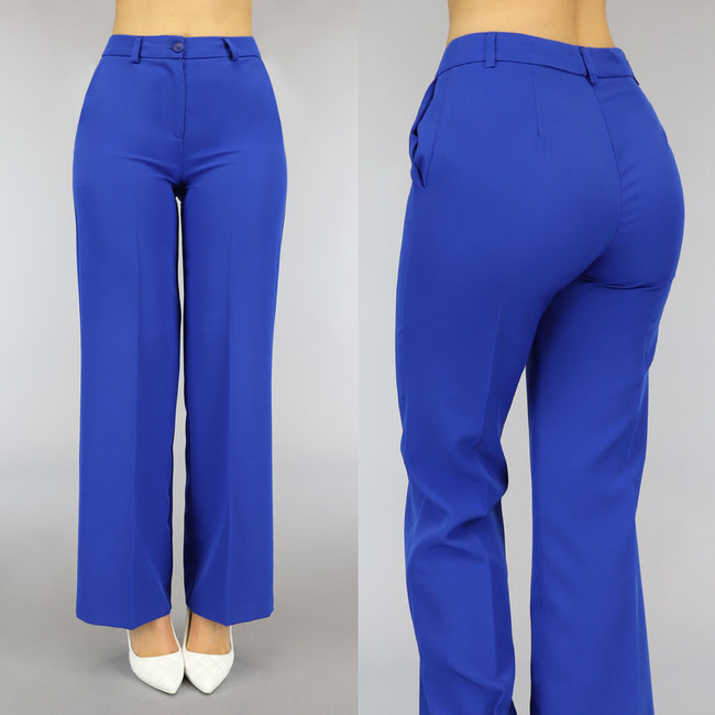 Basic Blue Straight Leg Hose