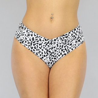 SALE80 Klassisches Panther-Bikini-Unterteil mit Crossover