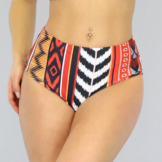 BF2023 Maxi-Bikini-Unterteil mit Multiprint