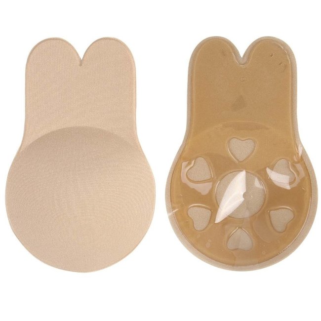 Nackter, selbstklebender Push-Up-BH aus Silikon
