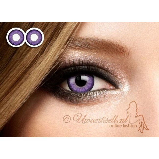 Farbe Gläser: 3 Tone Impression Lenses Violet