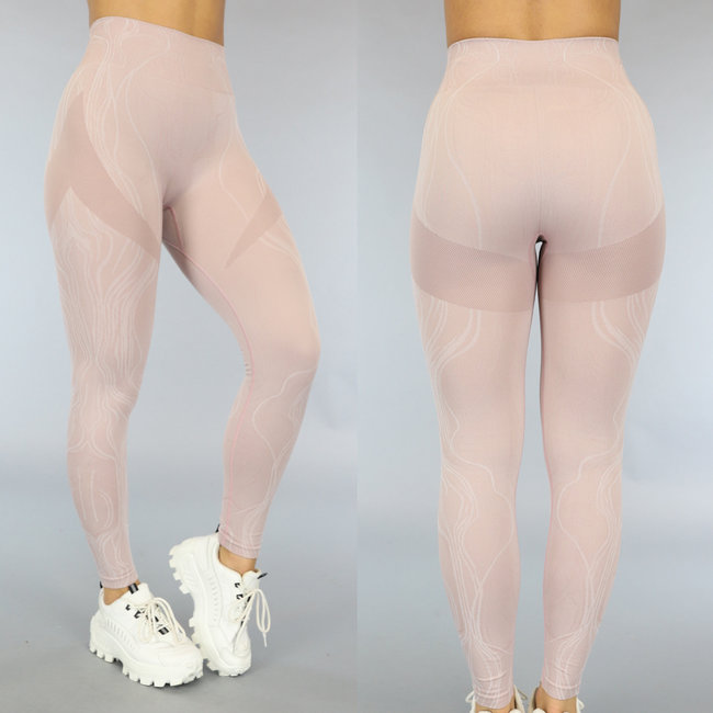 BF2023 Altrosa Stretch-Sport-Leggings