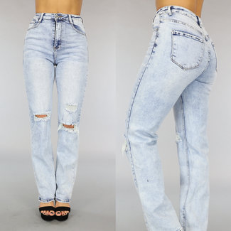 Jeans mit geradem Bein