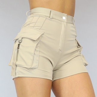 Beige Cargoshorts