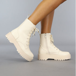 Basic Beige Veteranenstiefel