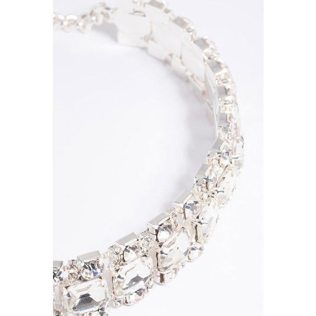 Chunky Diamond Halsband