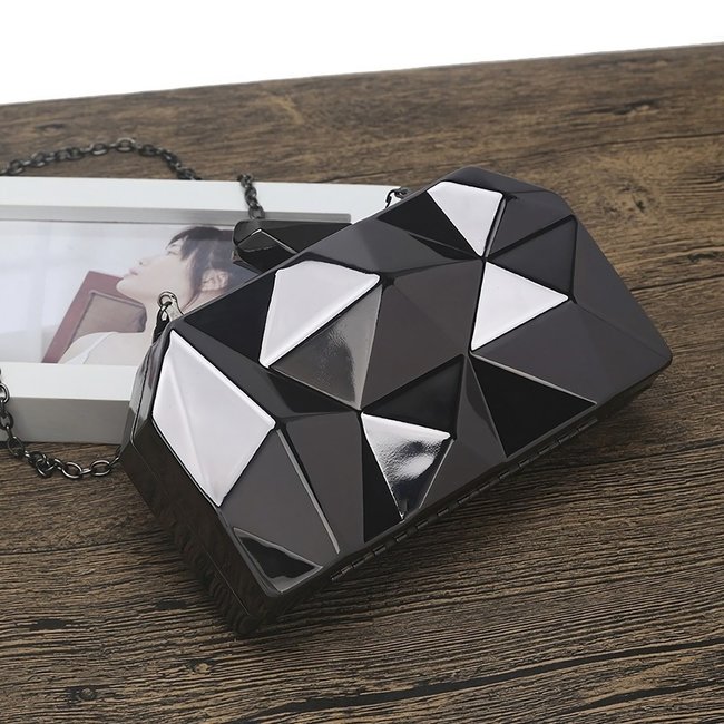 Kleine Metallic-Clutch