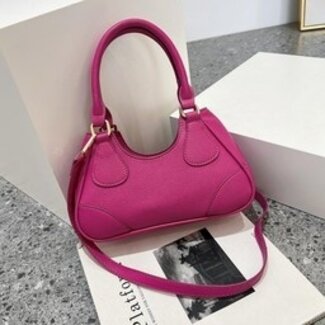 OP=OP.14.AV Handtasche in Lederoptik Fuchsia