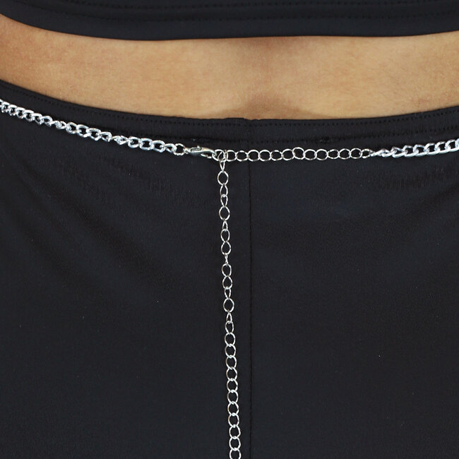 Silber Diamant Sexy Bodychain