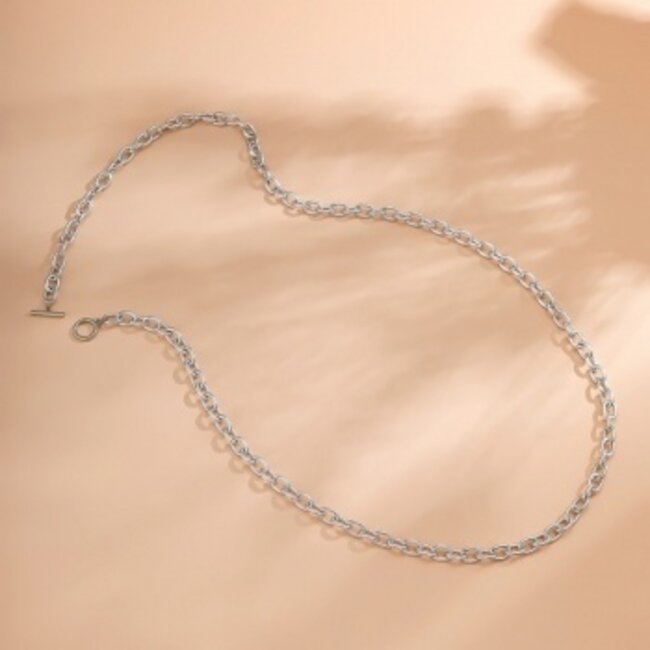 Basic Silber Bodychain mit Gliedern