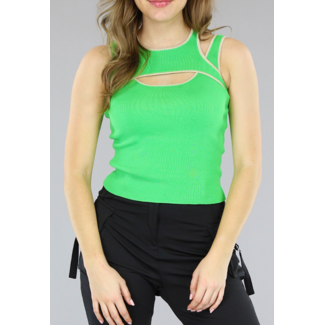 Grünes Basic-Top